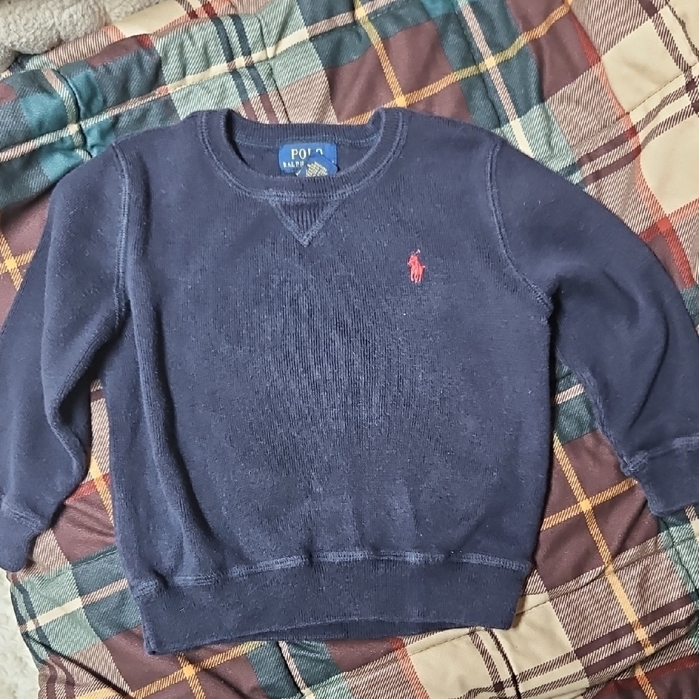 Polo by Ralph Lauren Kid's Navy Sweater